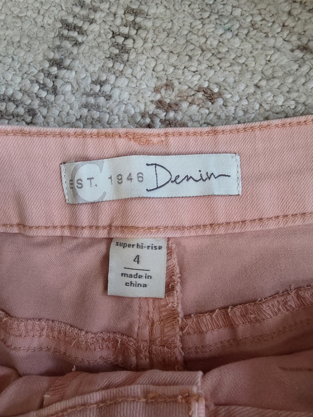 Cato Pink Flare Jeans Wide Leg - Picture 2 of 4